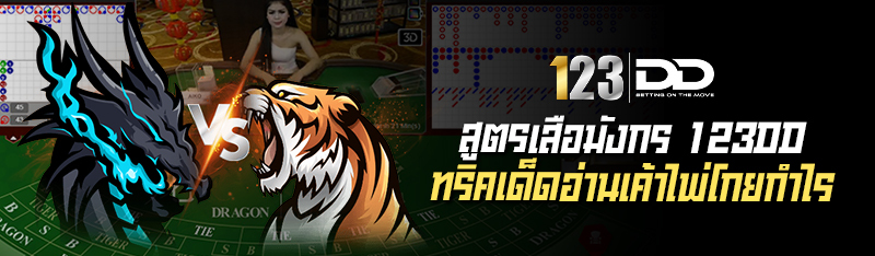 สูตรเสือมังกร 123DD ทริคเด็ดอ่านเค้าไพ่โกยกำไร